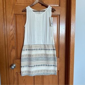 French designed knit dress, NEW! Size M